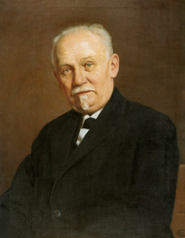 Portret Slobodana Jovanovića koji je naslikao Uroš Predić 1931.